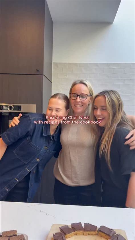 team surprised chef ness  arnotts biscuits facebook