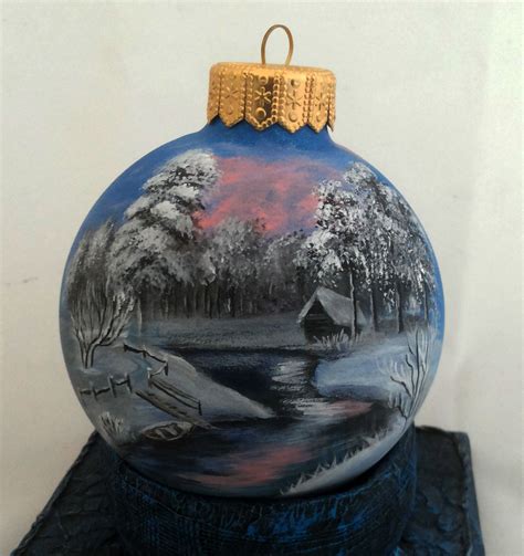 Custom Order Hand Painted Christmas Ornament By Julia Moshack JaN