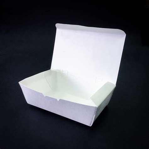 Paper Lunch Box M White Goodwill Everest