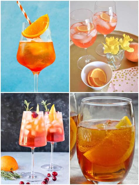 Aperol Spritz Cocktails To Sip On A Sunny Day