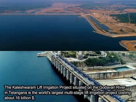 Worlds Largest Multi Stage Lift Irrigation Project Kaleshwaram India