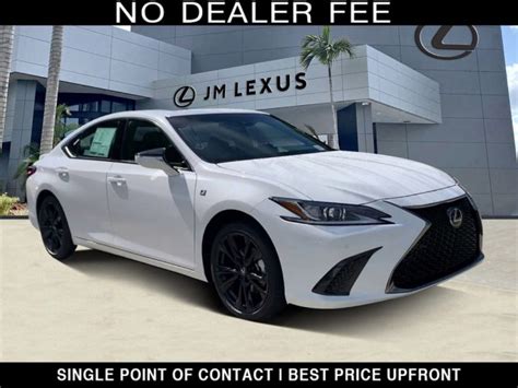 New 2023 Lexus Es 350 F Sport Handling 4d Sedan In Margate 232376 Jm