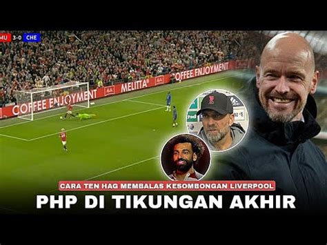 Kesombongan Klopp Langsung Di PHP Ten Hag Reaksi Jurgen Klopp Dan