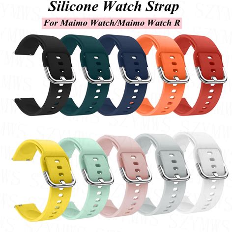 สายนาฬิกาข้อมือซิลิโคน แบบเปลี่ยน สําหรับ Maimo Watch R Wriststrap