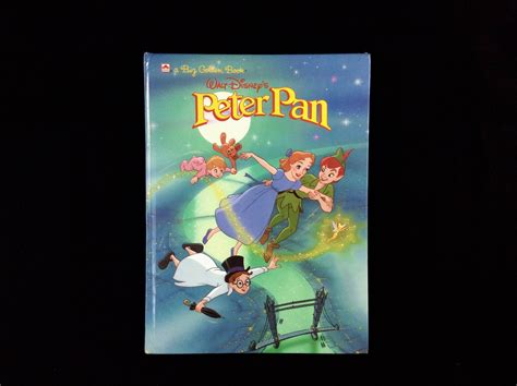 Walt Disney S Peter Pan A Big Golden Book Vintage By