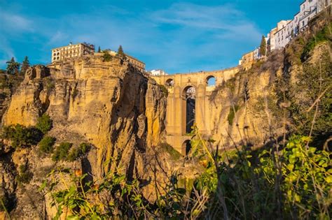 Premium Photo New Bridge Spanish Puente Nuevo From Th Century In