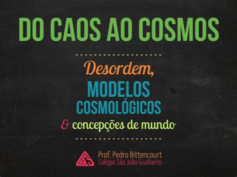 PDF Do Caos ao Cosmos uma introdução ao estudo da Física DOKUMEN TIPS