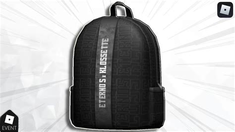 Event Como Conseguir O Klossette X Eternos Backpack No Livetopia