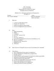 Repaso Examen 2 Docx NUC University Recinto De Arecibo Departamento