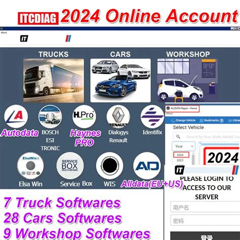 2024 Online Account For Autodata Alldata Full Pack Auto Data All Data