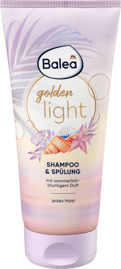 Balea golden light šampon i balzam za kosu 200 ml uvek povoljna online