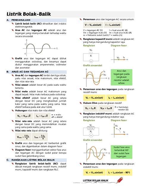 materi listrik bolak balik