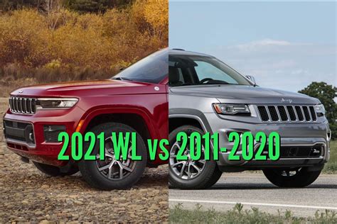 2021 Jeep Grand Cherokee Vs 2016 2020 Changes And Differences Images