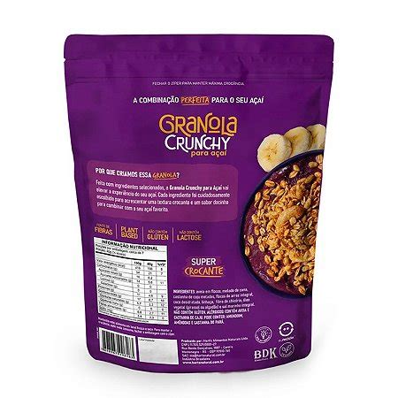 Granola Crunchy para Açaí Hart s 300g Me Gusta Veg