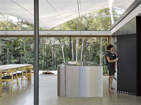 Tent House Sparks Architects Queensland Rainforest Architecture Design