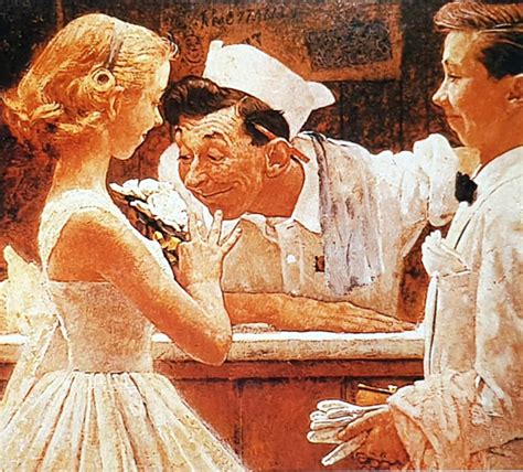 Solve After The Prom By Norman Rockwell 1957 Jigsaw Puzzle Online With