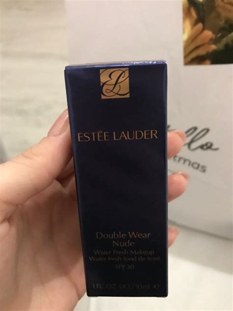 Est E Lauder Double Wear Nude N Ivory Water Fresh Fond De Teint Spf