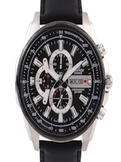 Buy Casio Edifice Men Black Analogue Watches Ex256 Efr 549l 1avudf Watches For Men 947179