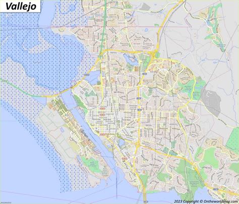 Vallejo Map | California, U.S. | Discover Vallejo with Detailed Maps