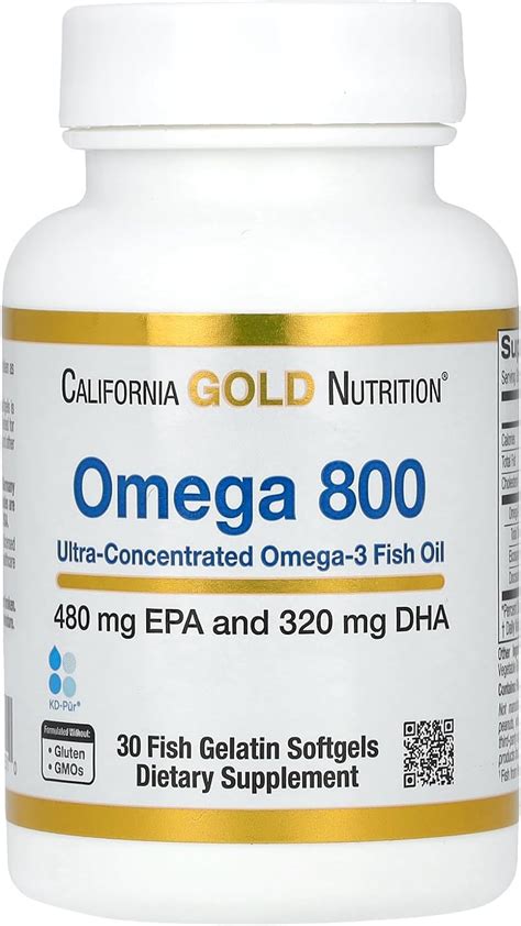 Madre Labs California Gold Nutrition Omega Pharmaceutical Grade