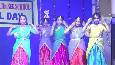 Bharathi Matric Hr Sec School Annual Day Welcome Dance Youtube