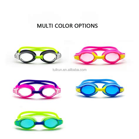 Swimming Suit Goggles Swim Cap Nose Clip Ear Plugs Case Waterproof No ...