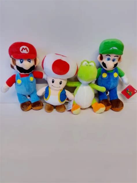 Super Mario Bros Soft Toys Mario Luigi Toad Yoshi Cm Plush