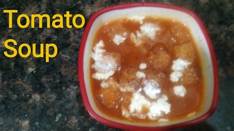 How To Make Restaurant Style Tomato Soup At Home Youtube