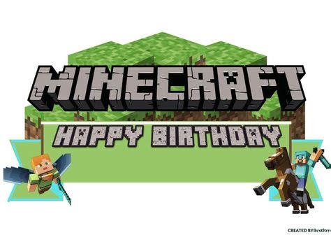 Minecraft Happy Birthday