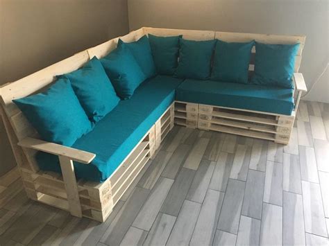 Sofa Set Of Pallets Pallet Di Legno Arredamento Giardino Pallet