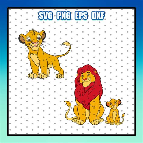 Lion King Svg Bundle Simba Svg Lion King Svg Lion King Png Clipart