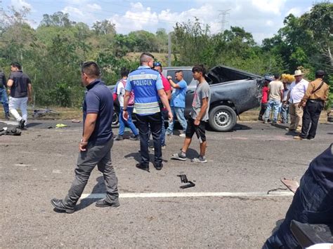 Accidente automovilístico en el peaje de Santa Cruz de Yojoa CBC Canal 6