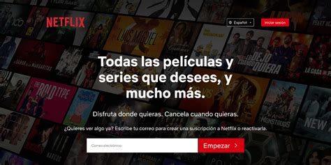 Netflix Landing Page Figma