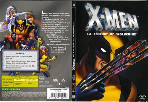 Jaquette Dvd De X Men La L Gende De Wolverine Da Slim Cin Ma Passion