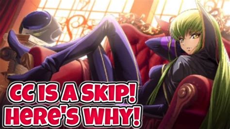 New Cc Is A Skip Heres Why Code Geass Lost Stories Youtube