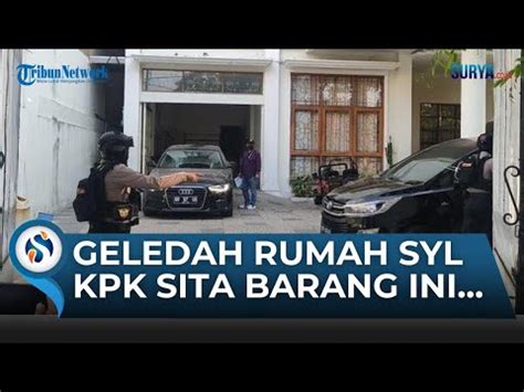 Rumah Pribadi SYL Digeledah KPK Sita Mobil Mewah Rumah Orangtuanya Di