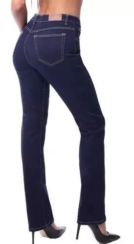 Pantalón Dayana Mujer Mezclilla Oscura Recto 009 Envío gratis