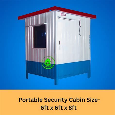 Square Ms Portable Security Guard Cabin At Rs Unit In