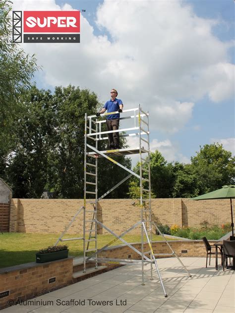 Mdiy Advanced Plus Scaffold Tower With Stiffeners Height Adj