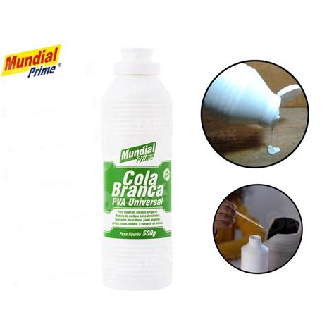 Cola Branca Cola Papelão - Cola Branca Extra Escolar Artesanato Papelão Tecido 500 Gramas | Shopee ...