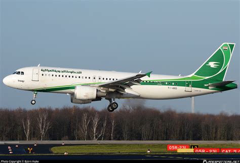 Yi Ard Iraqi Airways Airbus A Photo By Bj Rn Huke Id