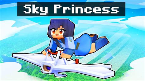 Becoming The Sky Princess In Minecraft Youtube