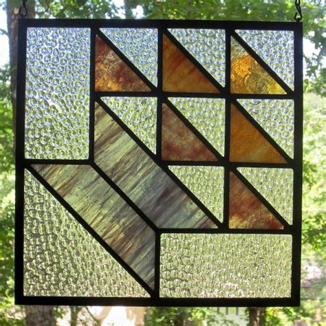 Stained Glass Quilt Patterns Etsy