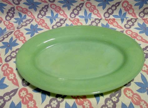 Vintage Fire King Restaurant Ware G307 Oval 9 12 Platter In Excellent