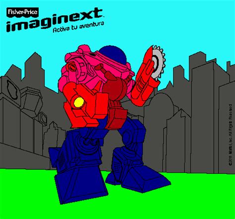 Dibujo de Imaginext 4 pintado por Alvaro1601 en Dibujos net el día 13