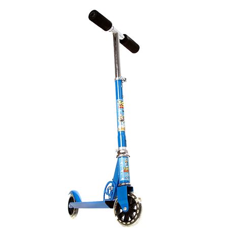 Patinete Para Crian As Scooter Rodas Brinquedo Infantil Azul Modelo