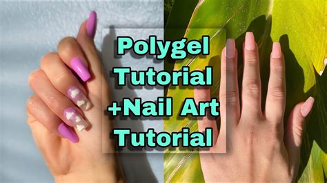 Polygel Nail Tutorial Be Your Own Nail Tech Youtube