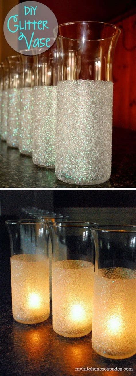 Diy Glitter Vase Transform Dollar Store Vases Into Something Gorgeous