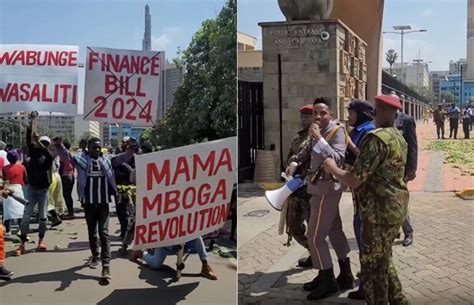 Eric Omondi Arrested While Leading Protests Against Finance Bill 2024