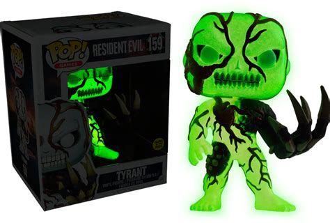 Exclusive Glow in the dark 6'' Original Funko pop Resident Tyrant ...